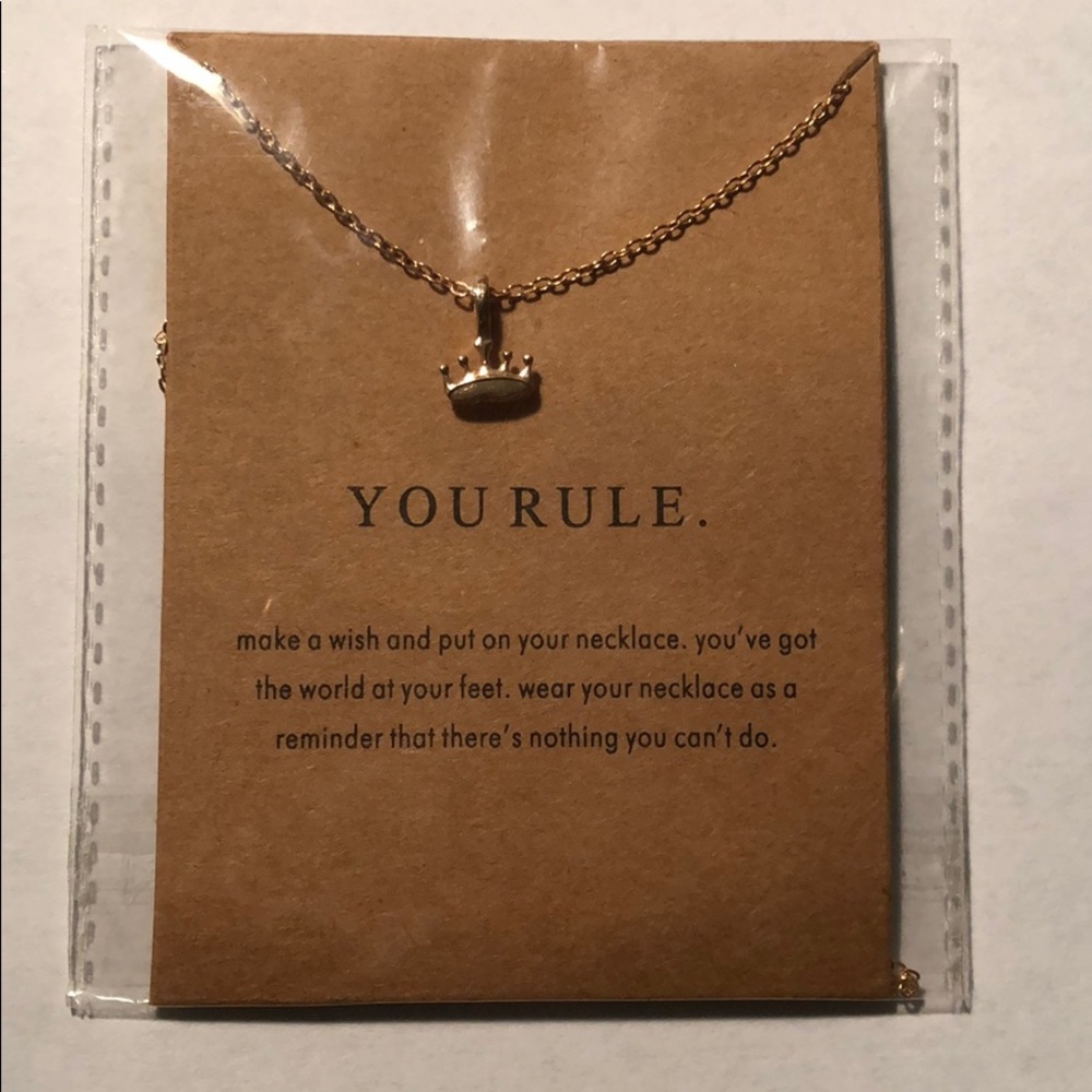Statement Necklace (You Rule)